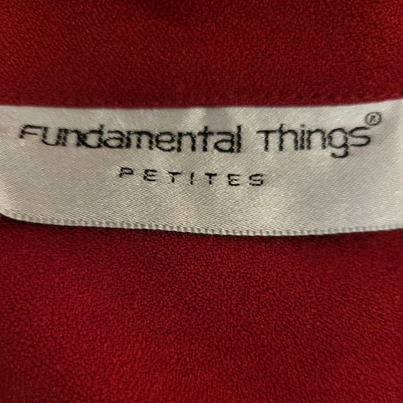 Vintage Red petite blazer, size 8 - Picture 7 of 8